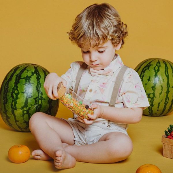 Lär dig Fruits Sensory Bottle Flerfärgad