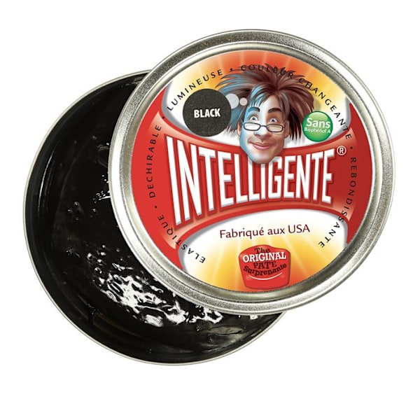 Intelligent Knete 8594164760389, modelleringsdeg, 80 g Svart