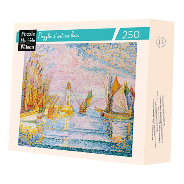 Puu-taideteos - Puzzle Michele Wilson - Groix'n majakka - Taulut ja maalaukset - 250 palaa