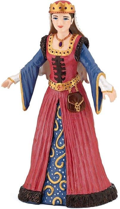 Figurine Middelalder Dronning - PAPO - DEN MIDDELALDER - Til Barn - Indendørs Flerfärgad