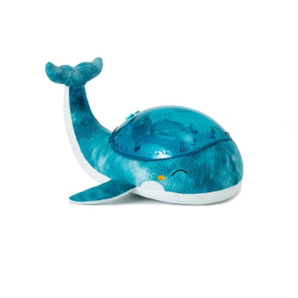 Cloud b - Uppladdningsbart Blue Tranquil Whale Night Light - BTL DIFFUSION Blå