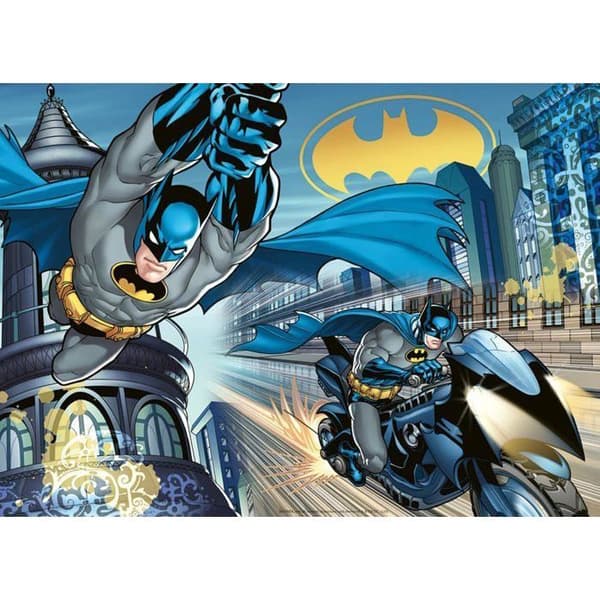 Puzzle Batman ridderen 60 stk - RAVENSBURGER - Blå - 60 dele - Fra 6 år