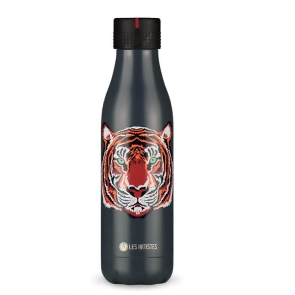 Les Artistes Paris - Tiger isolerad flaska 500 ml