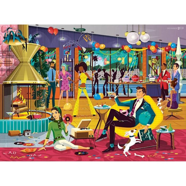 "Pussel 500 bitar: Jazzy!" Vit