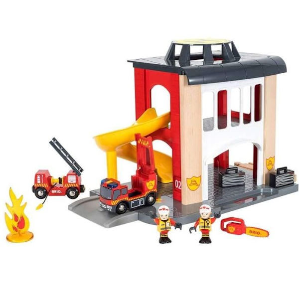 33833 Brandstation Flerfärgad