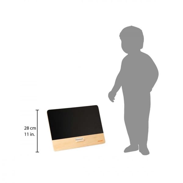 TIDLØS TAVLE Svart och beige