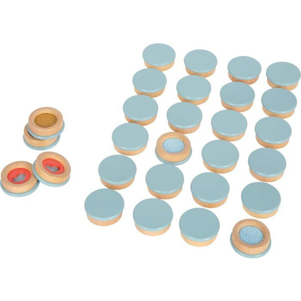 Pienet jalat - Taktile muistikorttipeli Sensory - LEGLER Beige