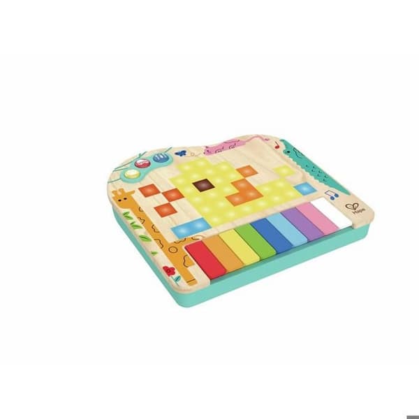 - Pixel piano Franska Flerfärgad