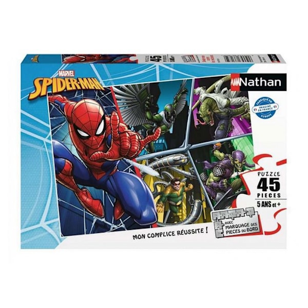 pussel 45 bitar SpiderMan Flerfärgad