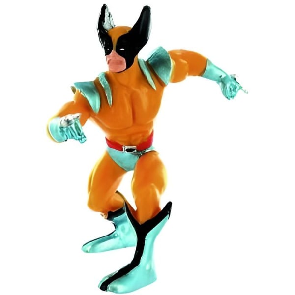 Marvel Figurine - COMANSI - Wolverine - 12 Cm - Orange, Svart, Röd och Turkos