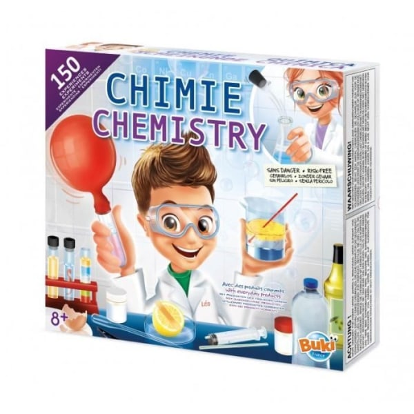 Säker kemi 150 experiment - Utbildningsspel - Vetenskapsspel - Buki