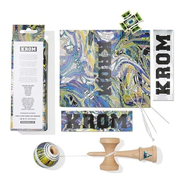 Krom Kendama Noia 6 Ulkoilupeli Naturligt træ
