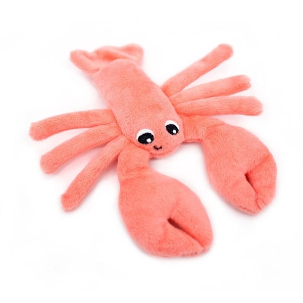 Peluche - Les Déglingos - Iloveyou - Äiti ja vauva hummereita - 48 cm - Koralli Rosa