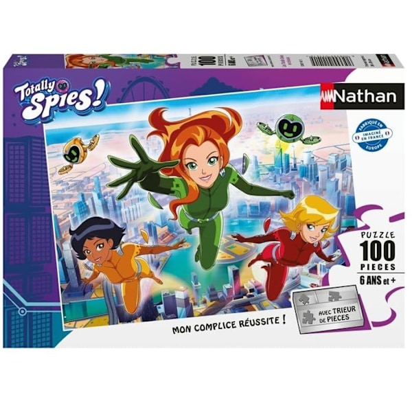 Nathan - Totally Spies - Puzzle 100 kpl - RAVENSBURGER Vit