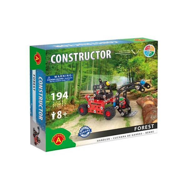 Alexander Toys - Constructor Forest - Timmerlastare Grön