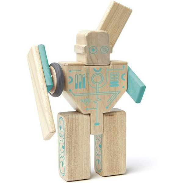 Tegu - Magneettiblokit Magbot Beige