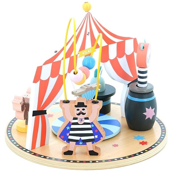Vilac - Circus väckningsleksak Beige