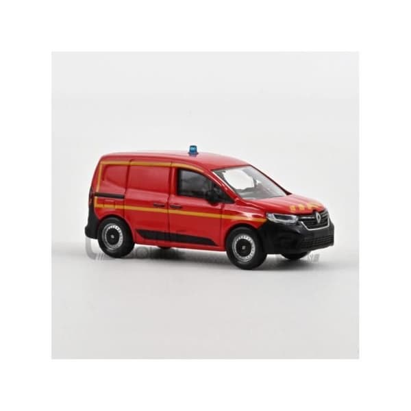 Samle miniaturebil - NOREV - RENAULT Kangoo Brandbil - 1/64 - Rød - 3 år+ Röd