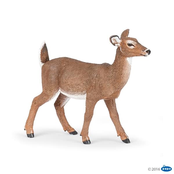Papo - Virginia Doe-figur kastanj