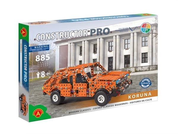 Alexander Toys - Constructor Pro - Bil Koruna Orange