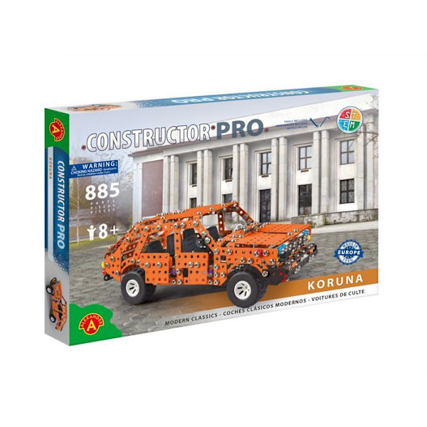 Alexander Toys - Constructor Pro - Koruna Car Orange