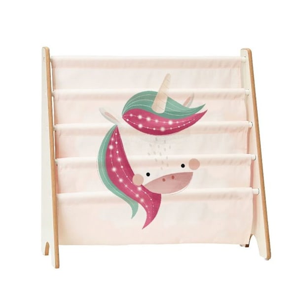 Sassi Junior - Sparkly the Unicorn Bookshelf Lila