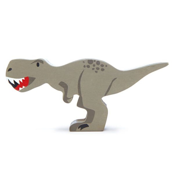 Tender Leaf Toys - Trä Tyrannosaurus Rex - DAM Grå