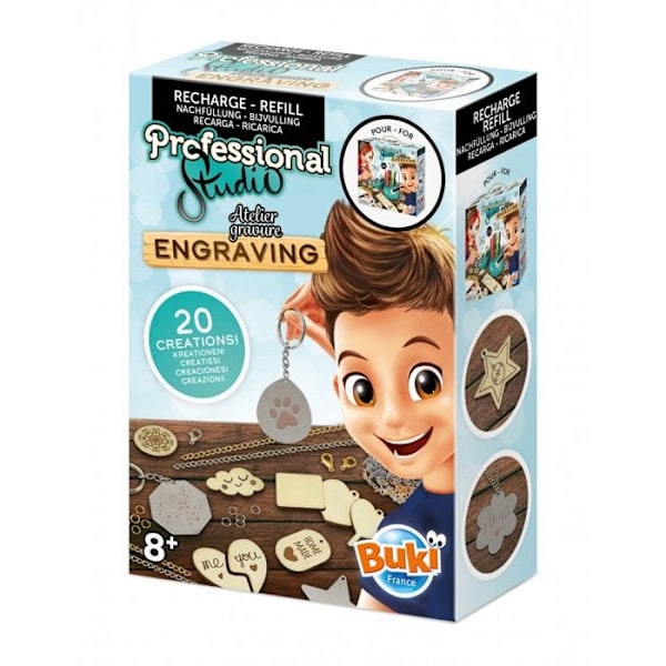 Buki Frankrike - Gravyrverkstad Refill Blå