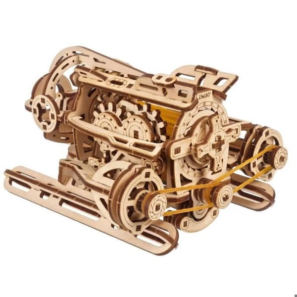 Træmodel: Mini Steampunk ubåd