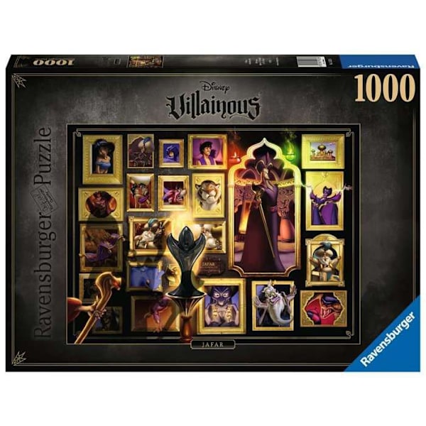 1000 bitars Disney Villainous Jafar Ravensburger-pussel för vuxna från 14 år och uppåt