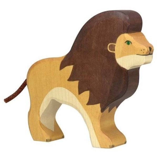 HOLZTIGER - 80139 - FIGUR - LION Flerfärgad