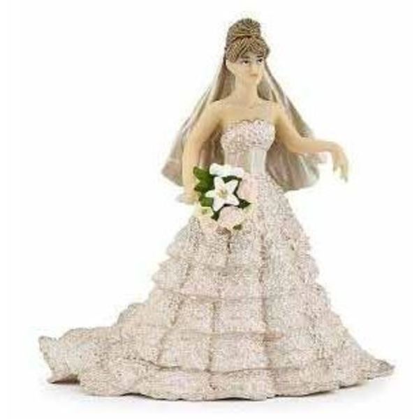 Figuriini - PAPO - 39071 - Hääpuku pitsi shampanja Champagne