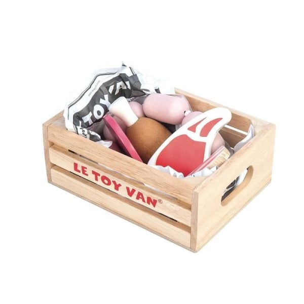 Köttlåda i trä - Le Toy Van - Köttkorgen