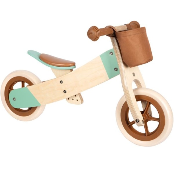 Small foot - Draisienne Tricycle 2 in 1 Maxi Brun karamelli - LEGLER kastanj