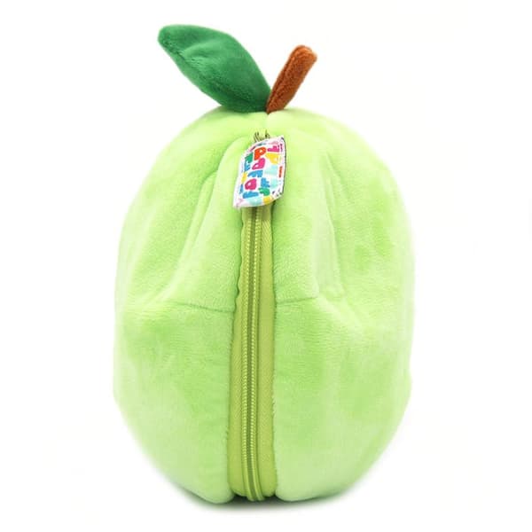 Peluche - Les Déglingos - Flipetz Hund Æble - 2 i 1 - Vendbar - Maskinvaskbar Grön