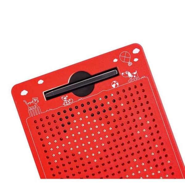 Punainen magneettinen piirtolevy Röd