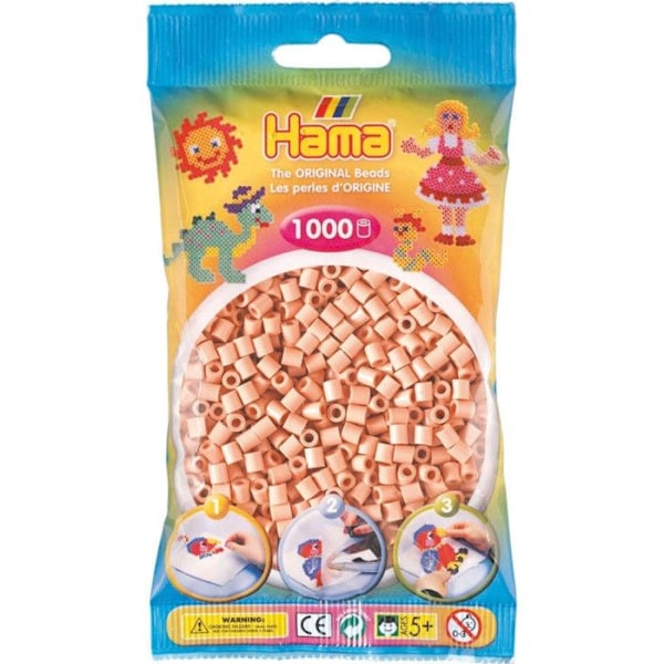 1 000 kappaletta standardi MIDI -helmiä (Ø5 mm) tuoli