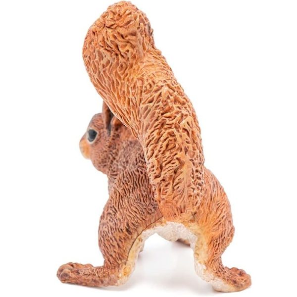 Figurine Ekorre Enfärgad