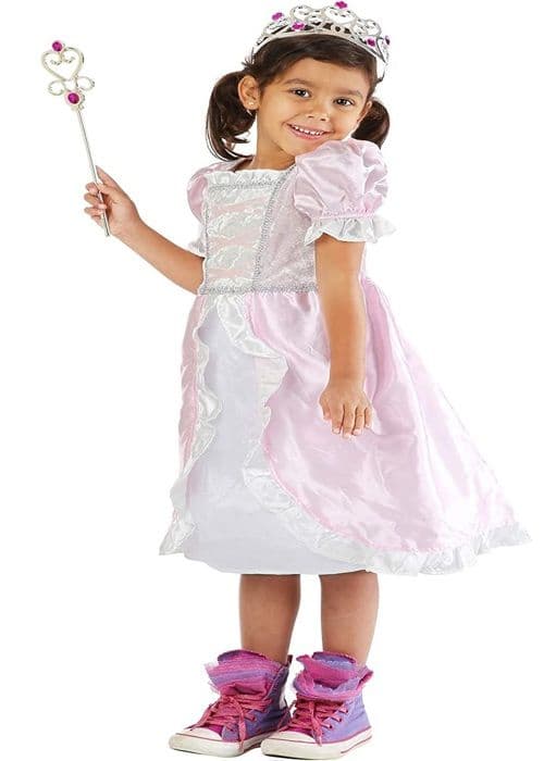 Kostym Prinsessklänning - MELISSA & DOUG - Prinsesskostym - Rosa - Polyester - 3-6 år rosa och vitt