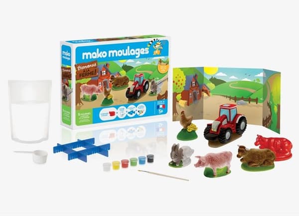 Mako Moulages - luk 6 forme Rød