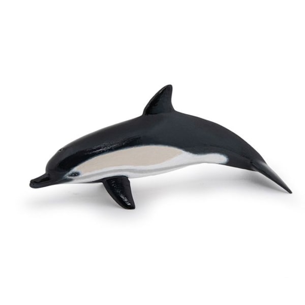Figur föreställande gemensam delfin Enfärgad