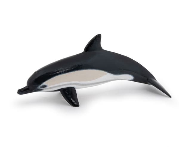 Figurine Delfin Enfärgad