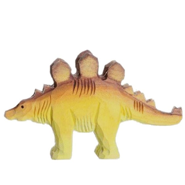 Wudimals - Stegosaurus Figur - K-PLAY Gul