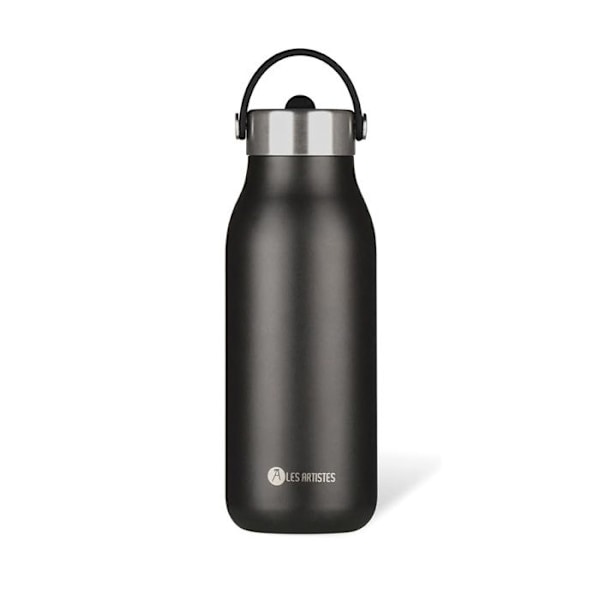 Kosteutuspullo 2.0 musta helmi p. 1000ml - Pariisin taiteilijat