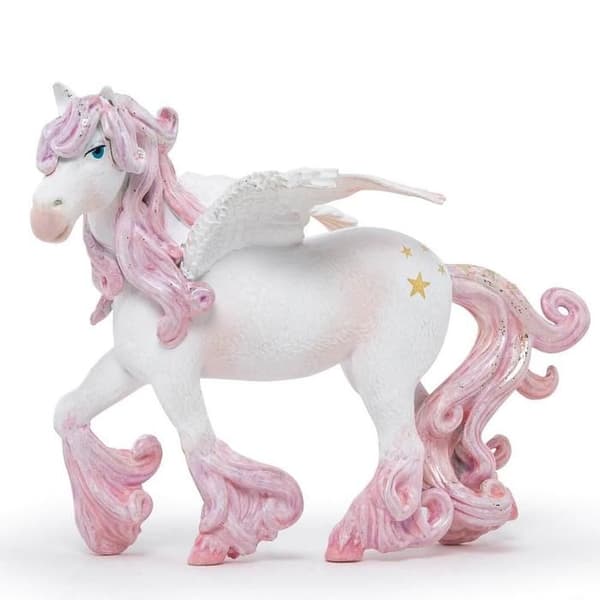 Lumottu Pegasos-hahmo Enfärgad