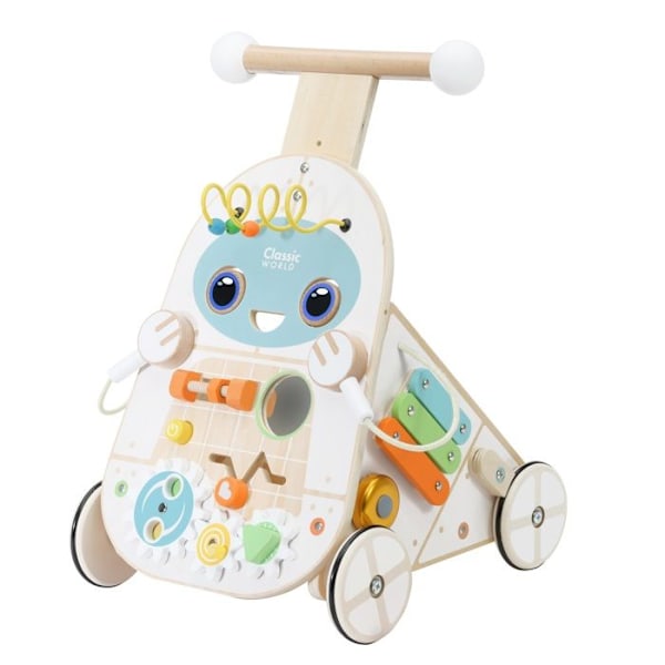 Klassisk Värld - Chariot multi-aktiviteter Roboten - TOOPIZ Vit