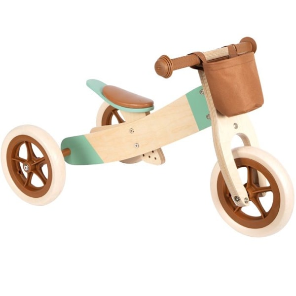 Small foot - Draisienne Tricycle 2 in 1 Maxi Brun karamelli - LEGLER kastanj