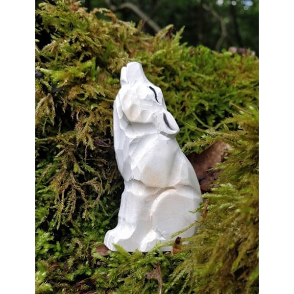Wudimals - Arctic Wolf Figure - K-PLAY Vit