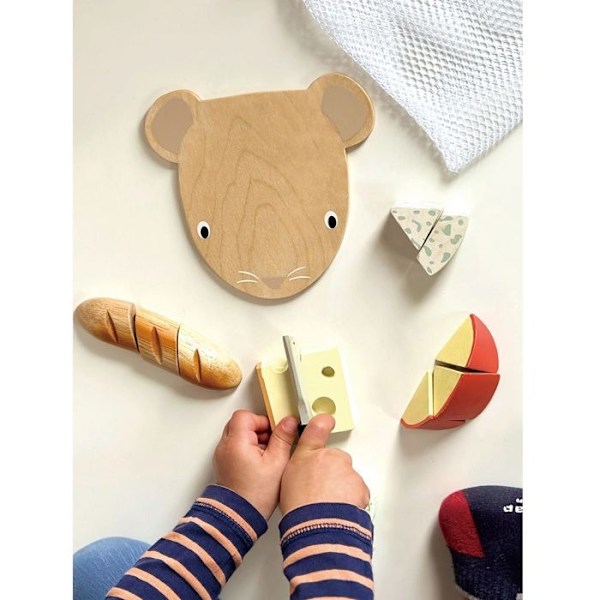 Tender Leaf Toys - Juustoleikkuulauta - DAM Beige