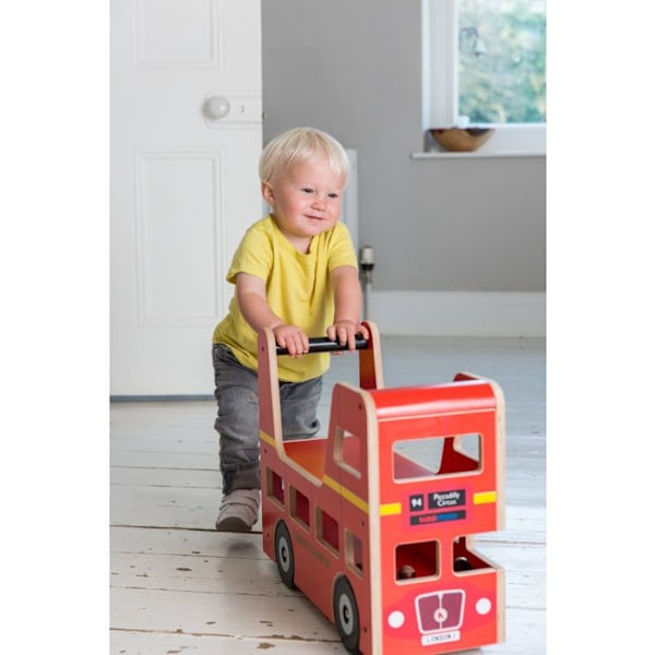 Kiddimoto - Kantava Lontoon Bussi Röd